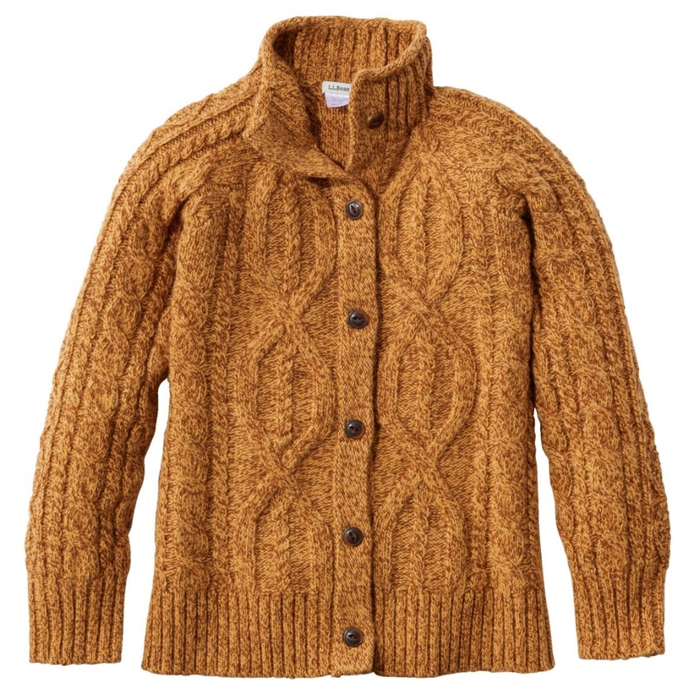 Women's 1912 Heritage Wool Blend Mockneck Cardigan Size Small